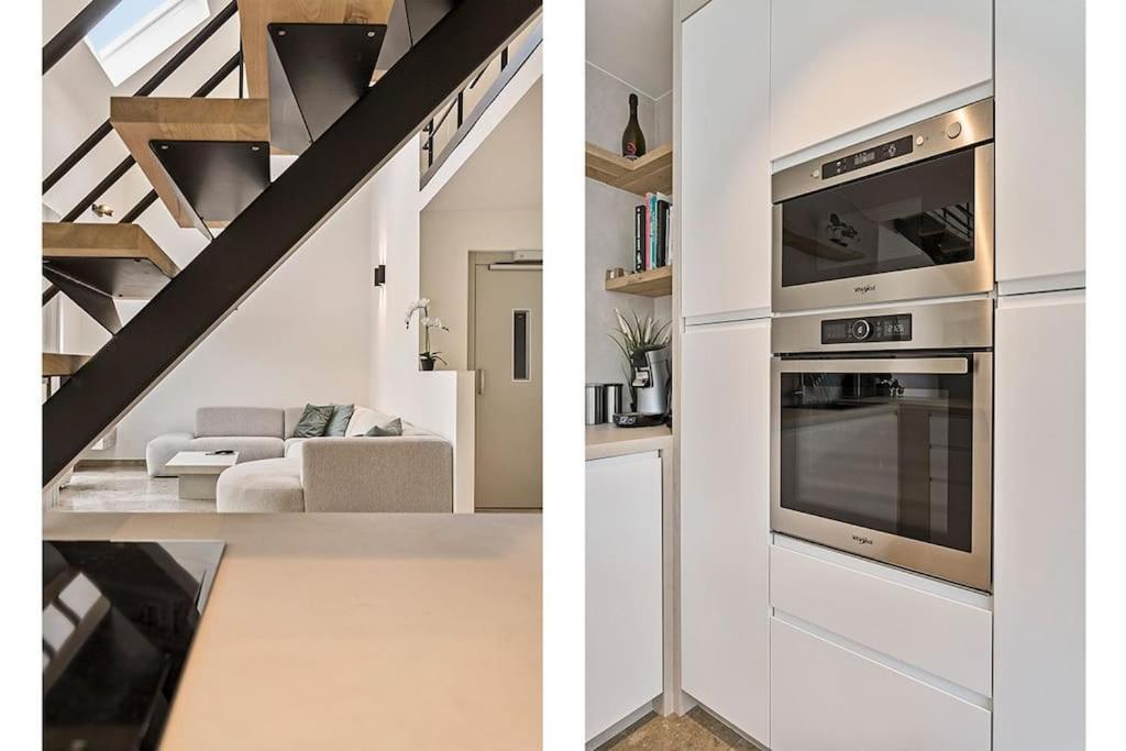 Schitterende Loft Met Jacuzzi En Sauna In Mechelen Eksteriør billede